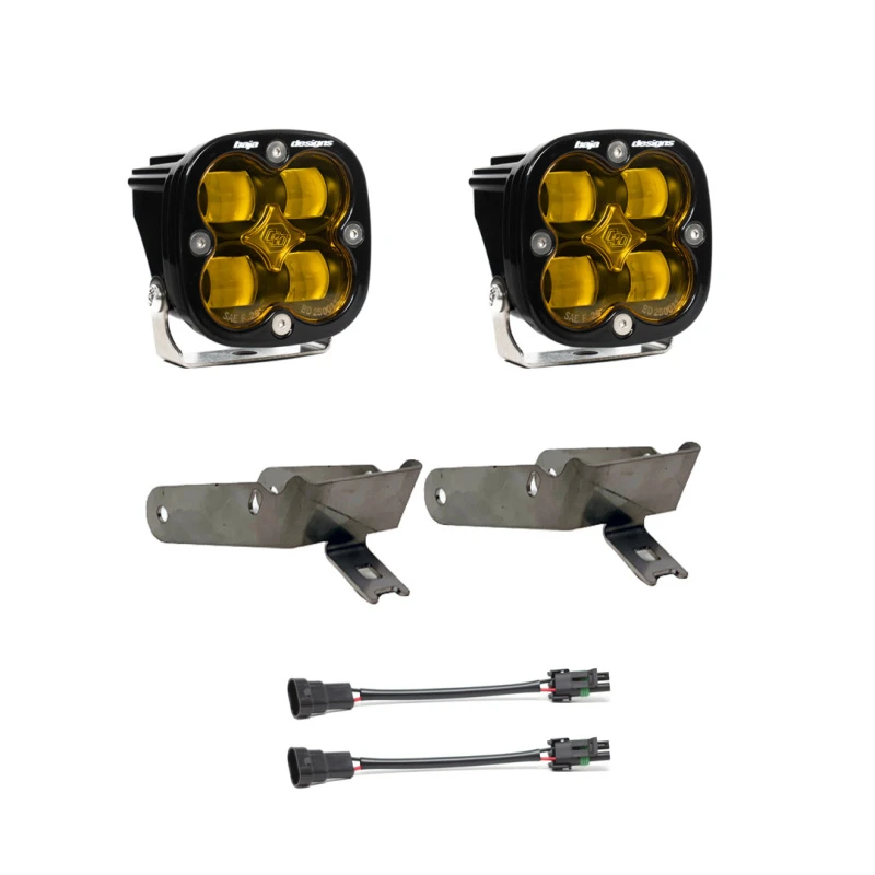 Baja Designs Fog Pocket Kit SAE Amber für 1999-2010 Ford Super Duty
