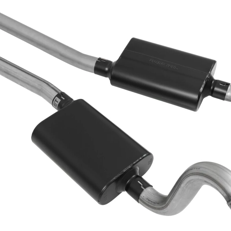 Flowmaster 64-66 Mustang V8 American Thunder SS Crossmember-Back Exhaust System