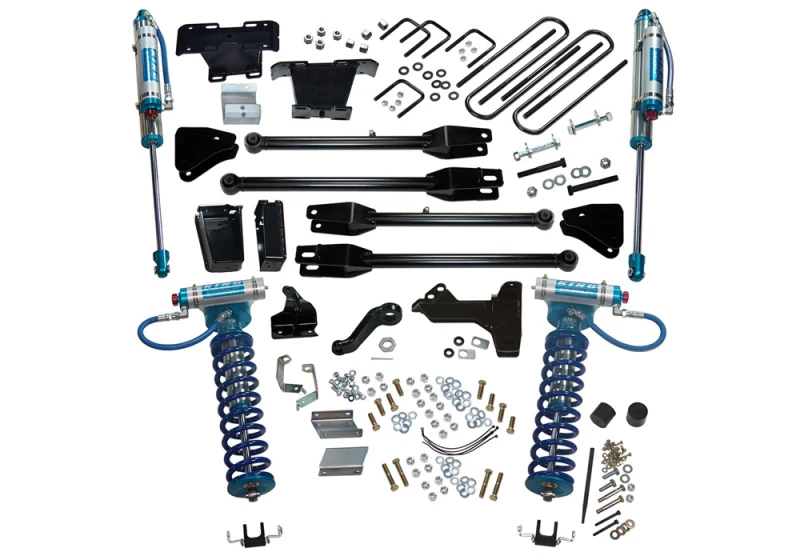 Superlift 6 Zoll Lift Kit mit 4-Link Conversion, King Coilovers & Shocks