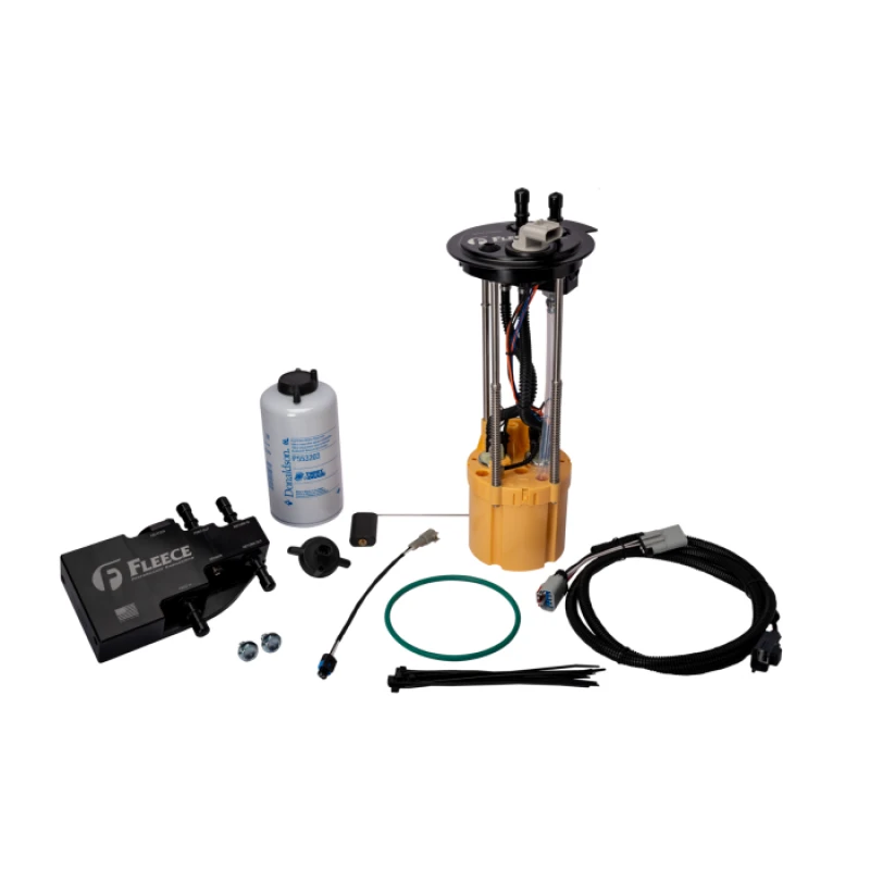 Fleece Performance 11-16 Ford Powerstroke (Kurzes Bett) PowerFlo Lift Pump & Kraftstoffsystem Upgrade Kit