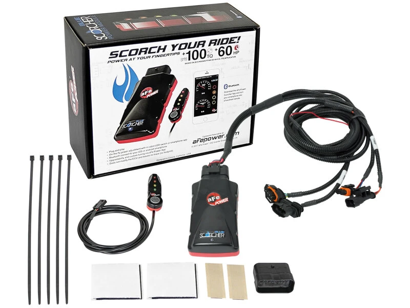 aFe Scorcher Blue Modul 15-21 Ford Mustang Ecoboost L4-2.3L (t)