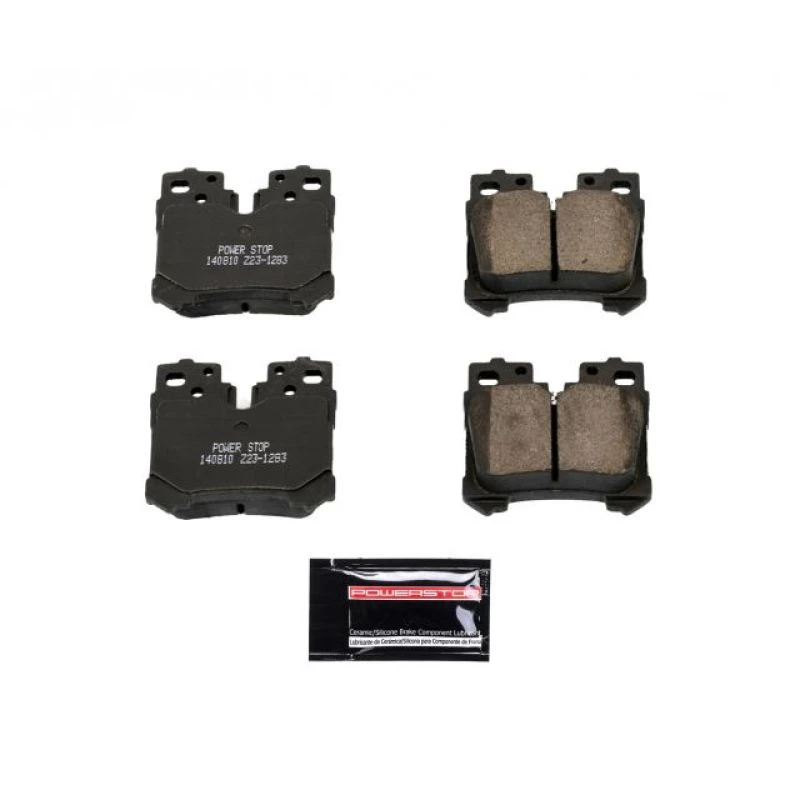 powerstop_Z23-1283-67945b944cc7e Power Stop 07-17 Lexus LS460 Rear Z23 Evolution Sport Brake Pads w/Hardware
