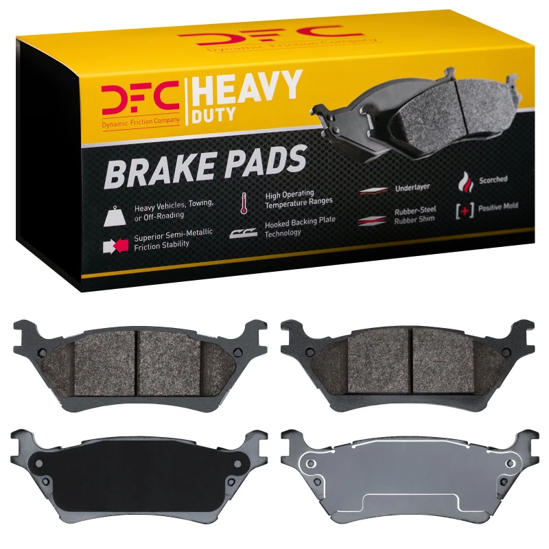 DFC 12-20 Ford F-150 RWD Rear Heavy Duty Pads - Semi Metallic