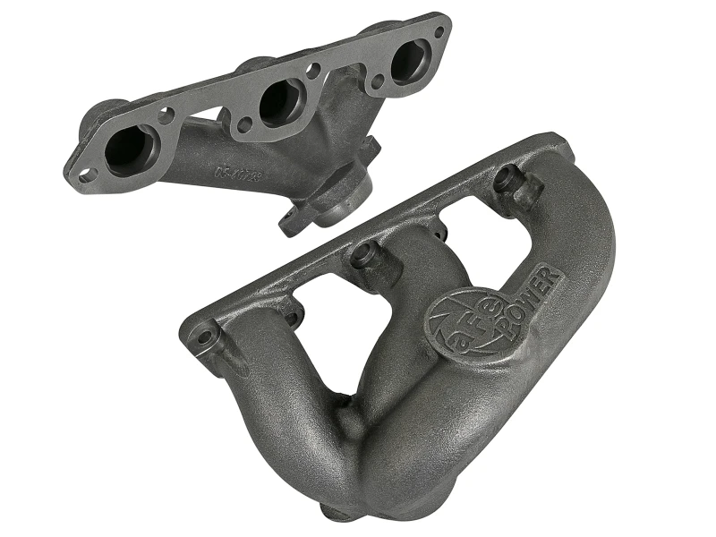 aFe BladeRunner Ported Ductile Eisen Auspuffkrümmer 07-11 Jeep Wrangler (JK) V6-3.8L