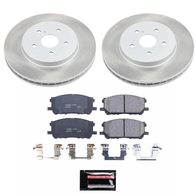 powerstop_SC196-6795e5bb99025 Power Stop 06-07 Toyota Highlander Front Semi-Coated Rotor Kit