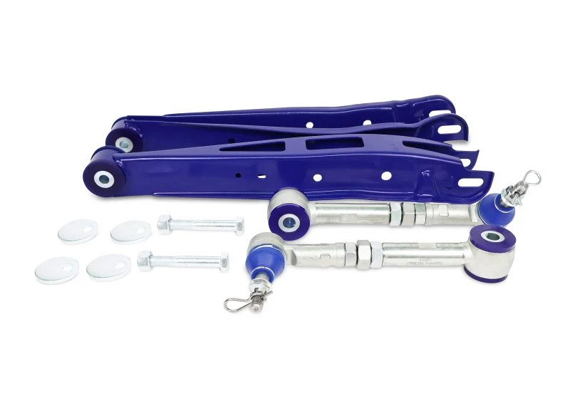 SuperPro 2013 Scion FR-S Base Rear Lower Adjustable Toe & Lower Control Arm Set