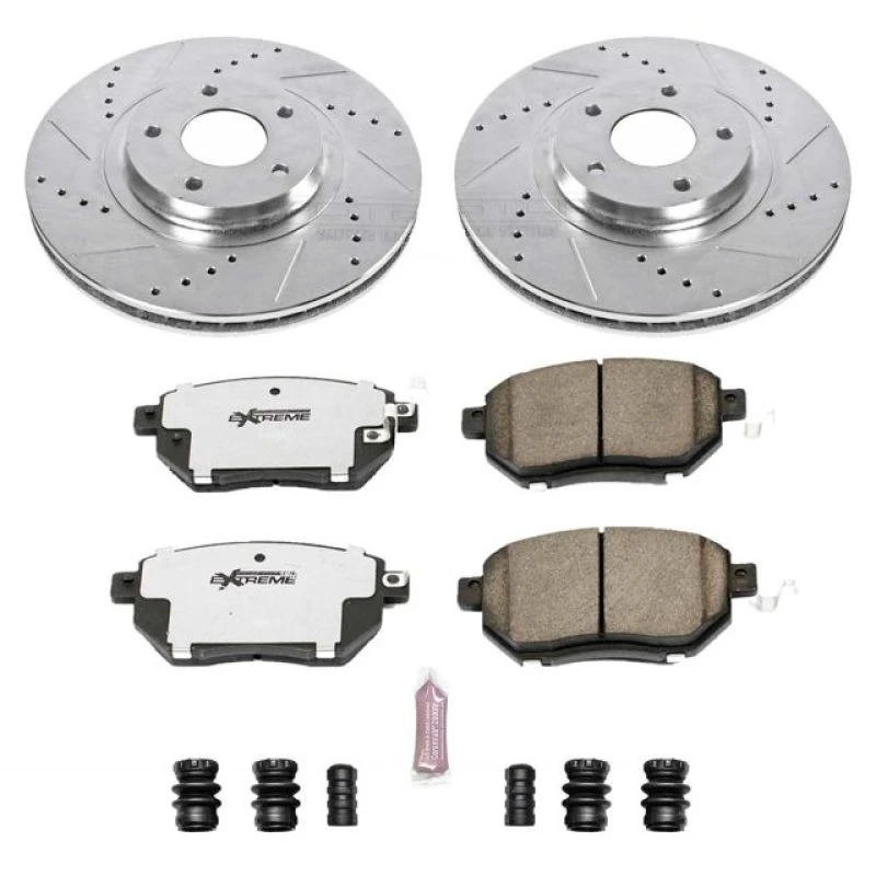 powerstop_K091-26-67944c5562a74 Power Stop 03-05 Infiniti FX35 Front Z26 Street Warrior Brake Kit