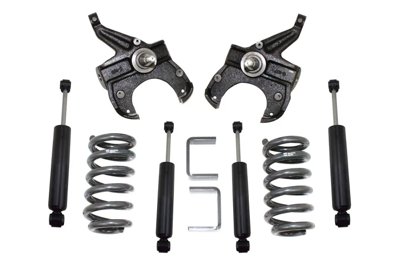 MaxTrac 73-87 Chevrolet C10 2WD 5in/5in Lowering Coil Kit (1in Rotor)