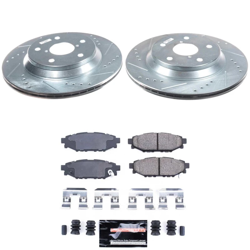 Power Stop 2024 Subaru Impreza Rear Z23 Evolution Brake Kit
