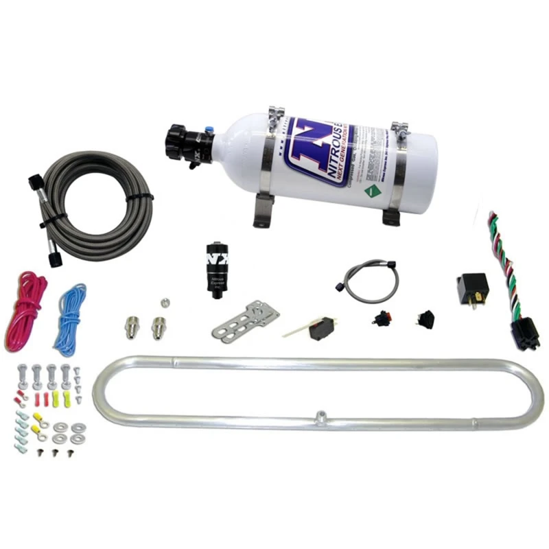 Nitrous Express N-Tercooler-System mit 5lb-Flasche (Remote-Mount-Solenoid)