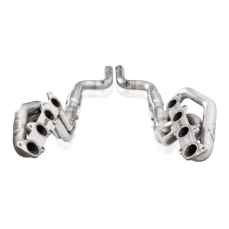Stainless Works 15-18 Ford Mustang GT Nachrüst-Connect 2-Zoll-Abgaskrümmer mit Kat