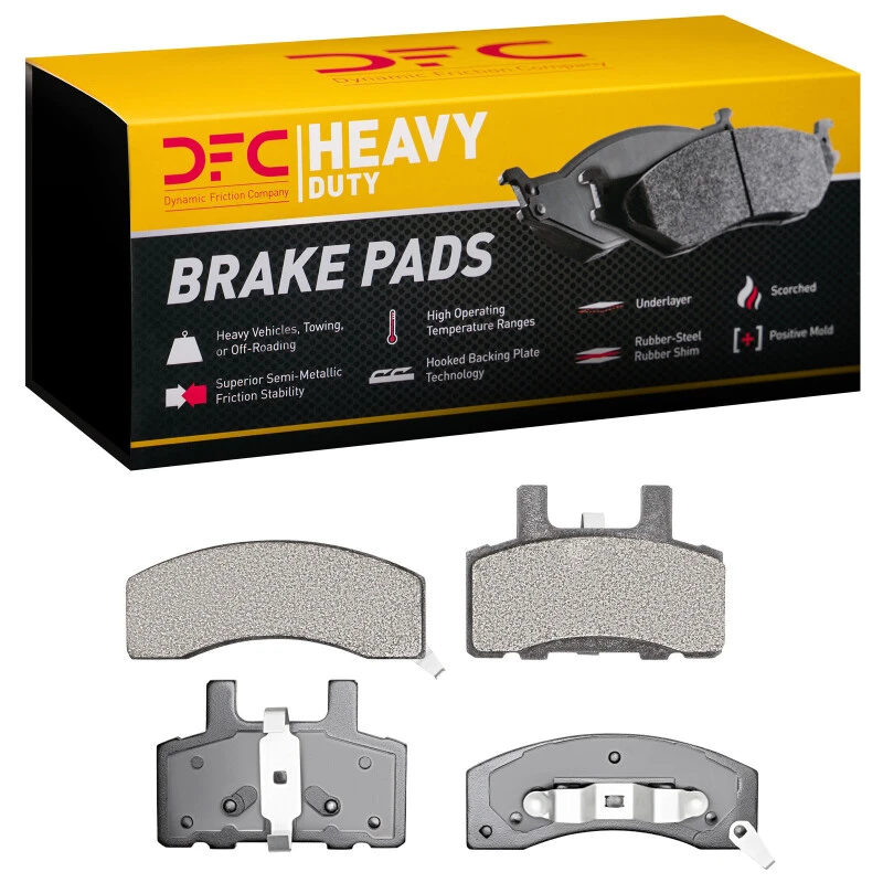 DFC 88-02 Chevrolet C3500 Front Heavy Duty Pads - Semi Metallic