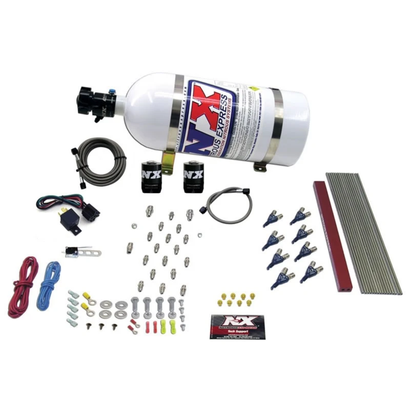 Nitrous Express GM LT1/LS1 Pro Piranha Düsen Gas Nitrous Kit mit 10lb Flasche
