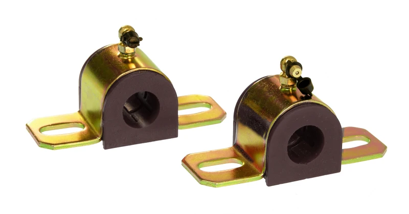 Prothane Universal 90 Grad Schmierbare Stabilisatorbuchsen - 7/8 Zoll - Typ B Halter - Schwarz