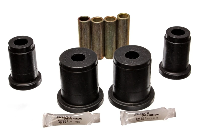 Energy Suspension 87-88 Ford Thunderbird / 87-88 Mercury Cougar Schwarze Vorderachsstützlagerbuchsen