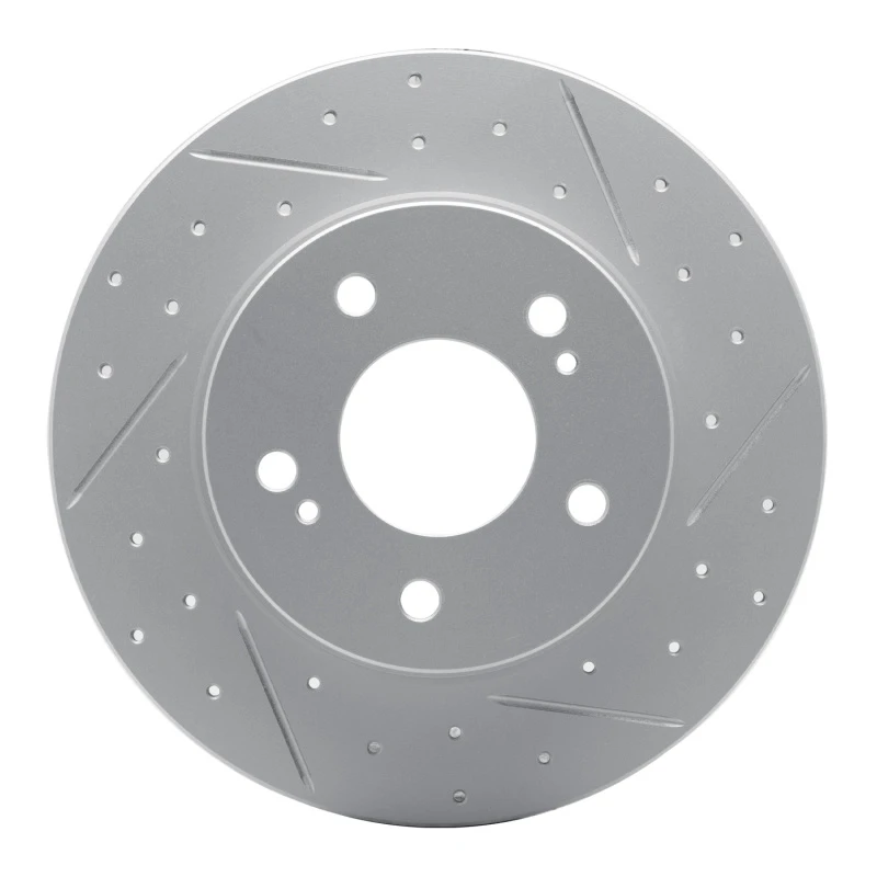 DFC 94-04 Infiniti I35 Rear Right Drilled & Slotted Geoperformance Rotor
