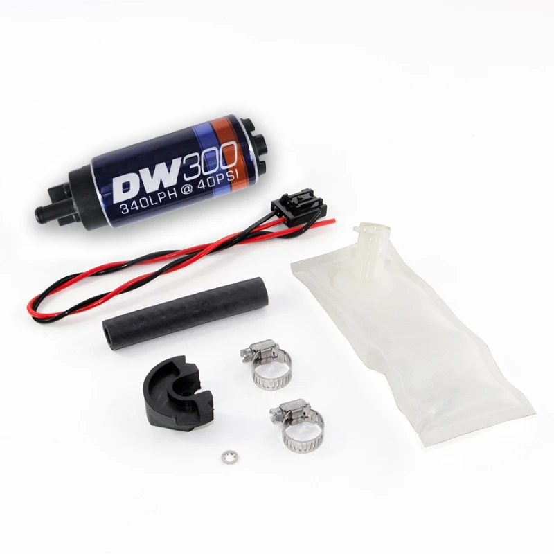 DeatschWerks 94+ Nissan 240sx/Silvia S14/S15 DW300 340 LPH In-Tank-Kraftstoffpumpe mit Installations-Kit