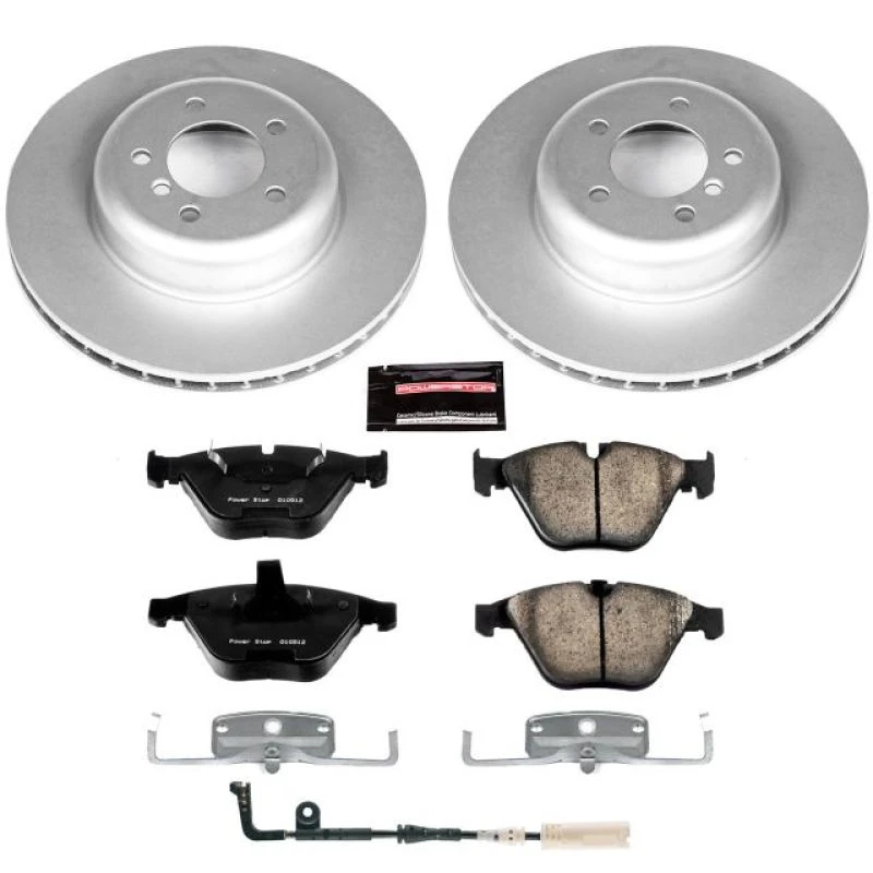 Power Stop 08-10 BMW 535i Front Z23 Evolution Sport Coated Brake Kit