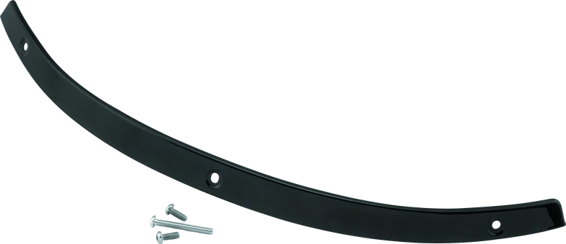 Kuryakyn Smooth Windshield Trim für 14-Up Touring Gloss Black