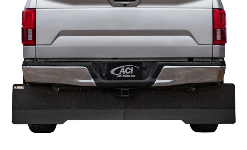 Access Rockstar 2023+ Ford F-250/350 Vollbreite Schleppklappe mit Hitzeschild und einstellbarer Gummi - Schwarzes Urethan