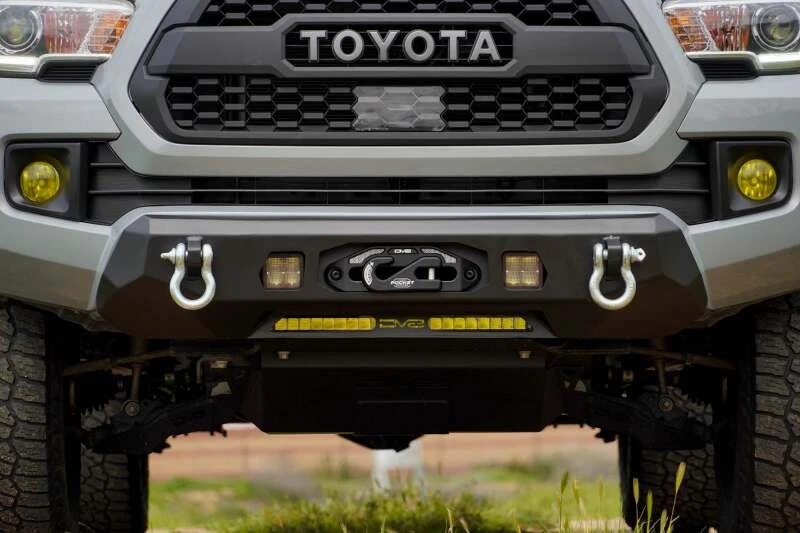 DV8 Offroad Center Mount Winch Front Bumper