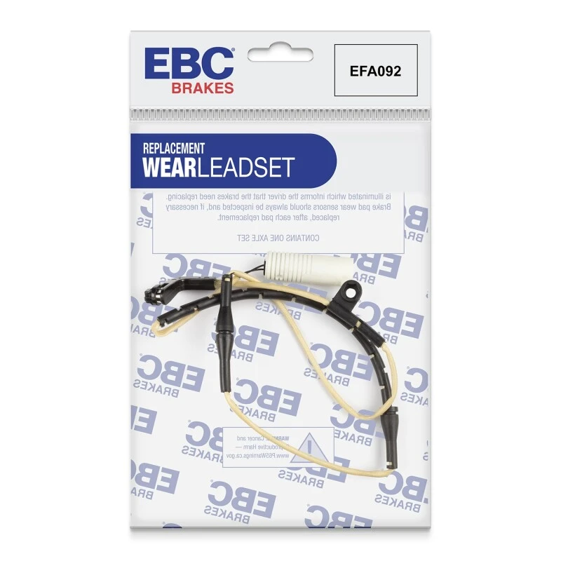EBC 02-05 BMW 745 4.4 (E65) Rear Wear Leads