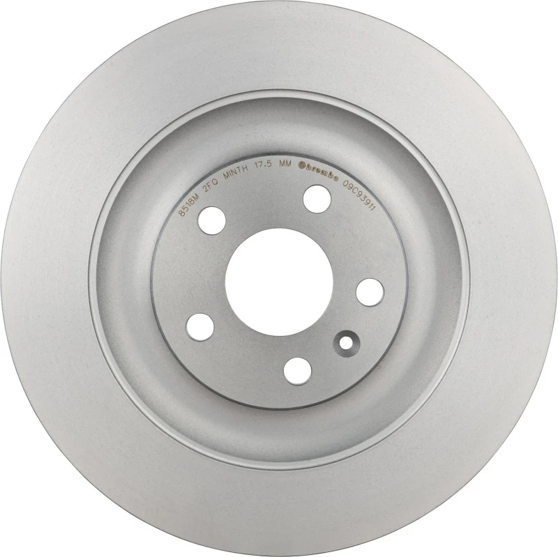 Brembo 15-18 Porsche Macan Front Grooved UV Coated Rotor