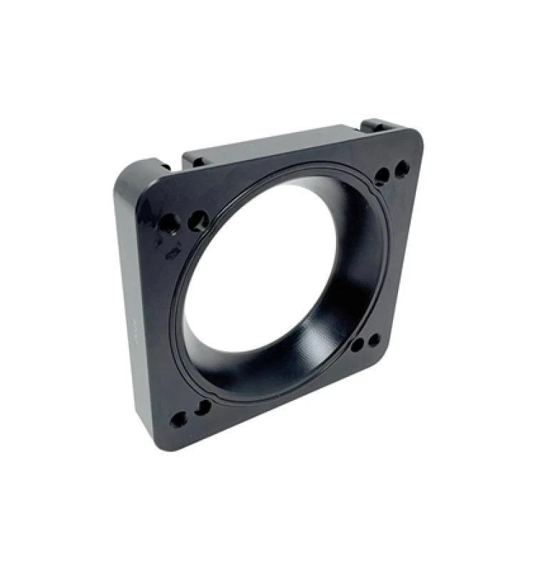 Torque Solution Big Bore 76mm Drosselklappenabstandshalter für 06-21 Subaru STI / 08-14 Subaru WRX