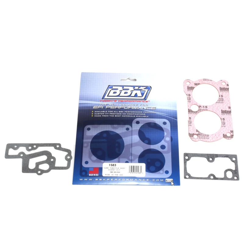 BBK 85-97 GM 305350 LT1 Zwillings 52mm Drosselklappen-Dichtungssatz