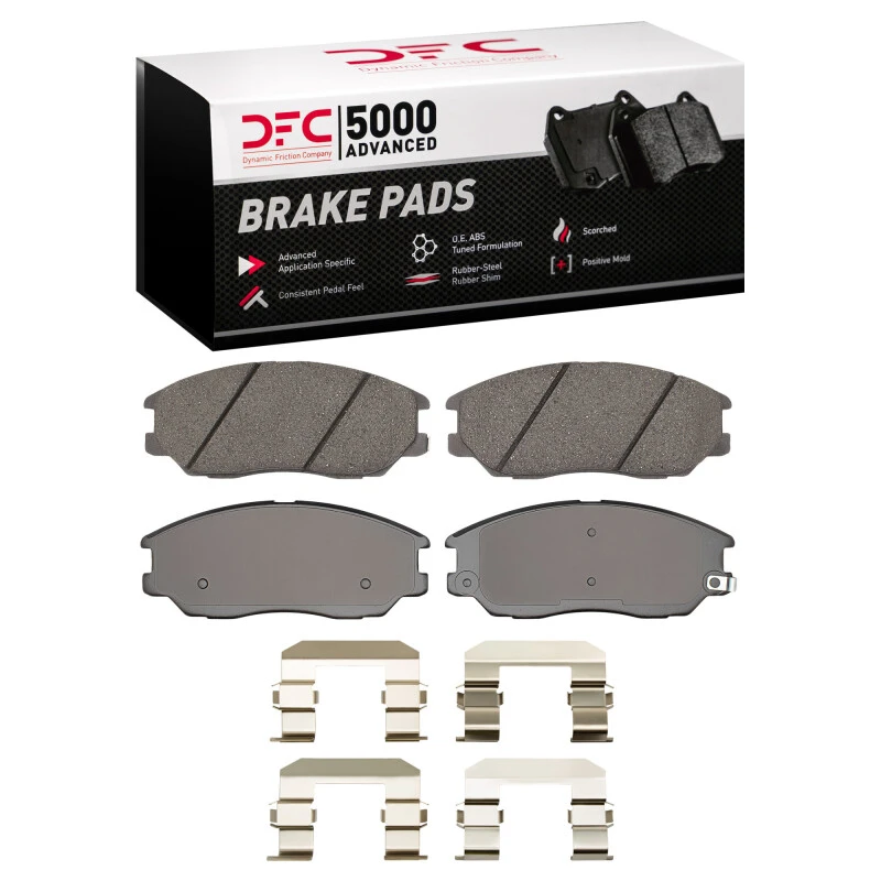DFC 04-06 Hyundai XG350 Front 5000 Advanced Ceramic Brake Pads and Hardware Kit