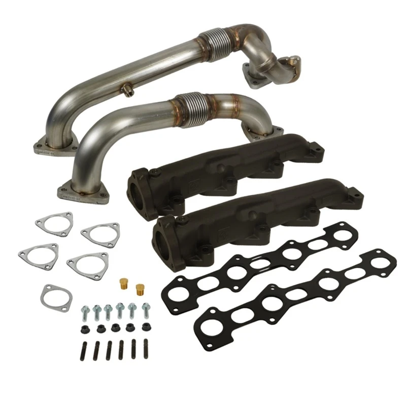BD Diesel Auspuffkrümmer-Kit für 2008-2010 Ford F-250/F-350/F-450/F-550 6.4L Powerstroke