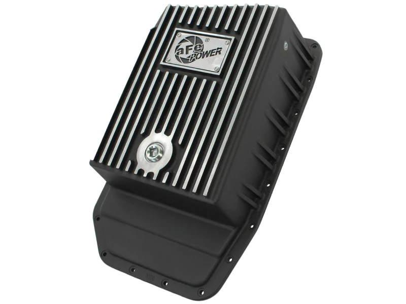 aFe Power Getriebe-Pfanne Schwarz Feinbearbeitet 09-14 Ford 6R80 F-150 Trucks
