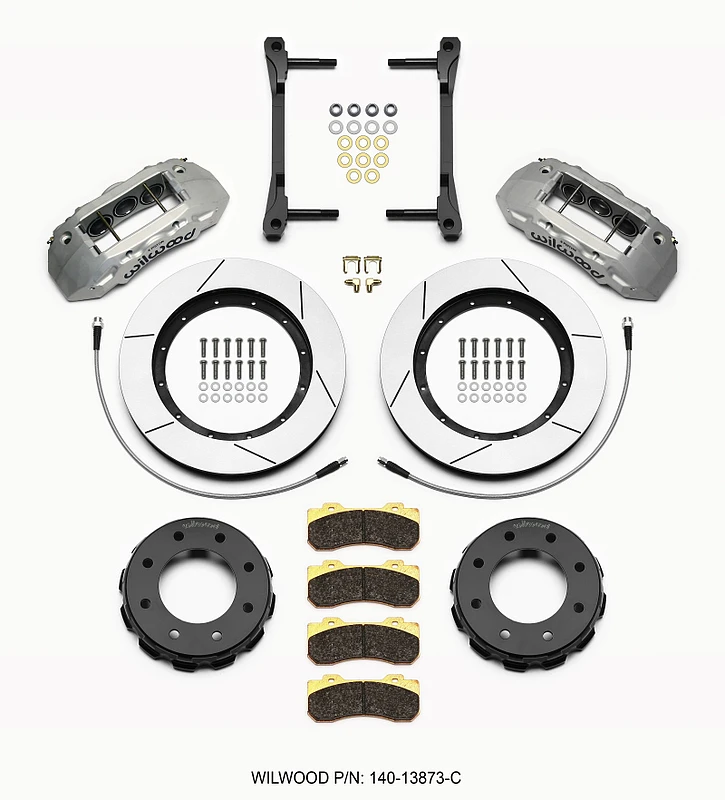 Wilwood TX6R Vorderes Bremse-Kit 15,00 Zoll Clear Ano 2011-2015 GM LKW/Geländewagen 2500