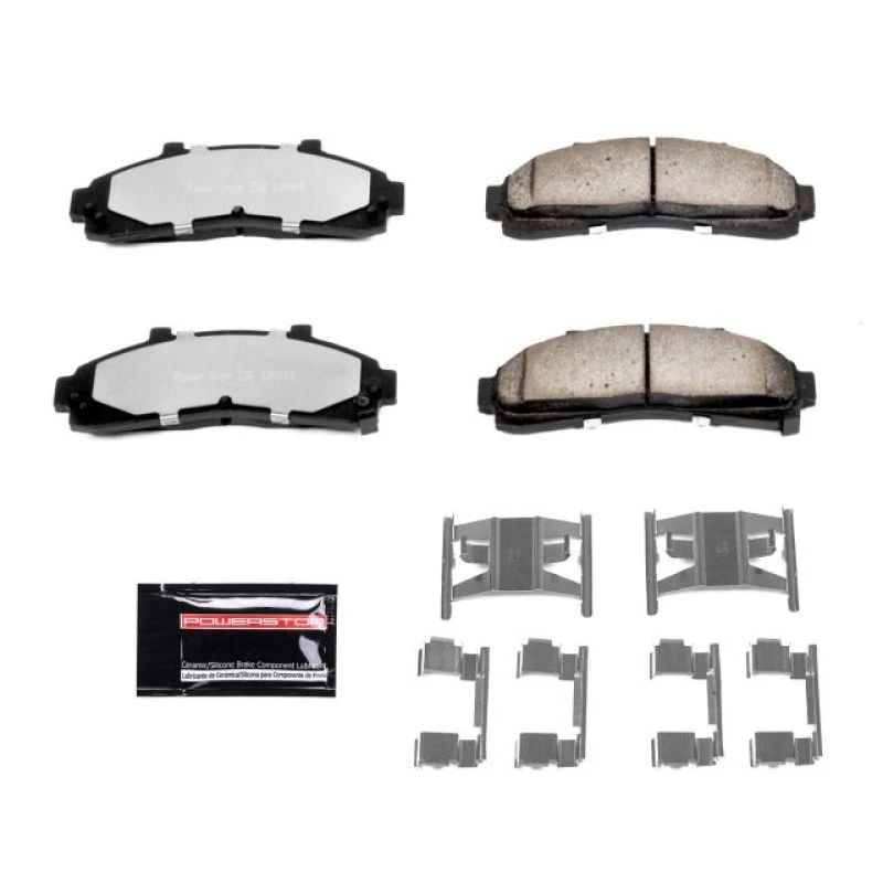 powerstop_Z36-652-6794598a73cda Power Stop 95-01 Ford Explorer Front Z36 Truck & Tow Brake Pads w/Hardware