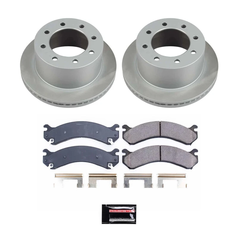 powerstop_SC5337-6795e5bcab8af Power Stop 07-10 GMC Sierra 3500 HD Rear Semi-Coated Rotor Kit