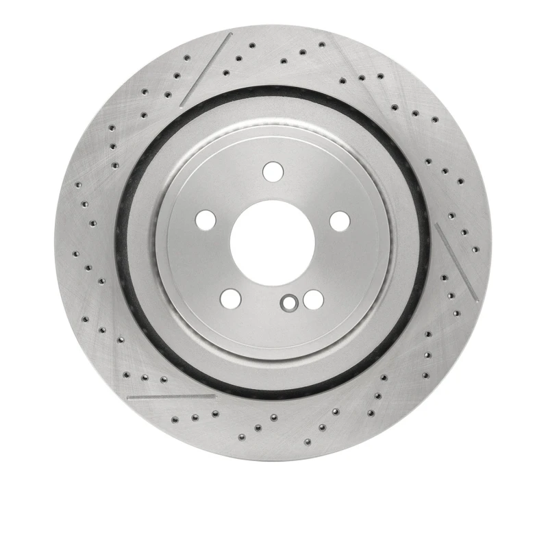 DFC 10-18 Mercedes-Benz E63 AMG Rear Drilled Brake Rotor and Slotted