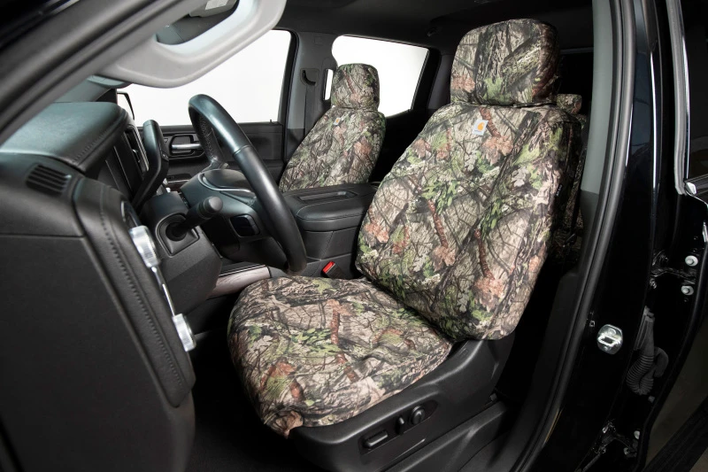Covercraft 2026 Jeep Wrangler 2-Door (MT) Carhartt Camo SeatSaver Custom Front Row Seat Covers