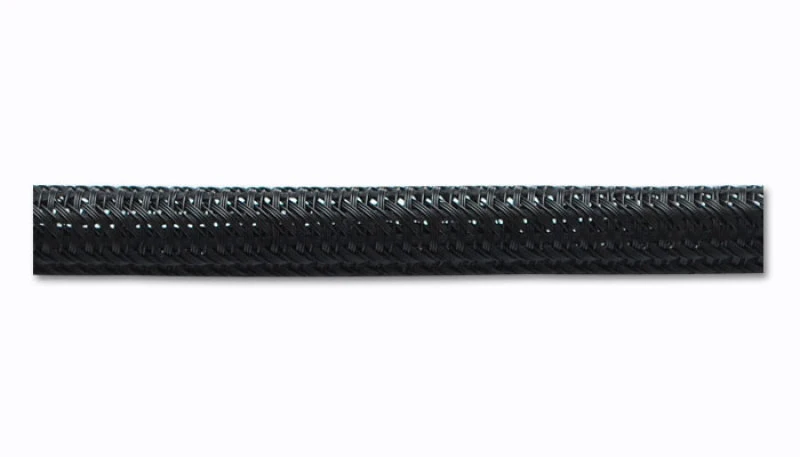 Vibrant 1/4 Zoll O.D. Flexible Split-Schlauch (10 Fuß Länge) Schwarz