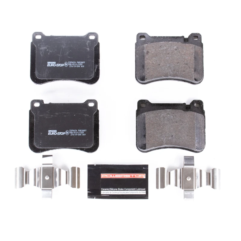 Power Stop 06-11 Mercedes-Benz SLK350 Euro-Stop ECE-R90 Front Brake Pads
