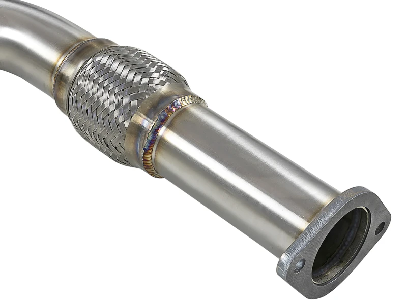 aFe POWER Takeda 2,5 Zoll 304 SS CB Auspuff mit polierten Endrohren 17-19 Infiniti Q60 V6-3.0L (tt)