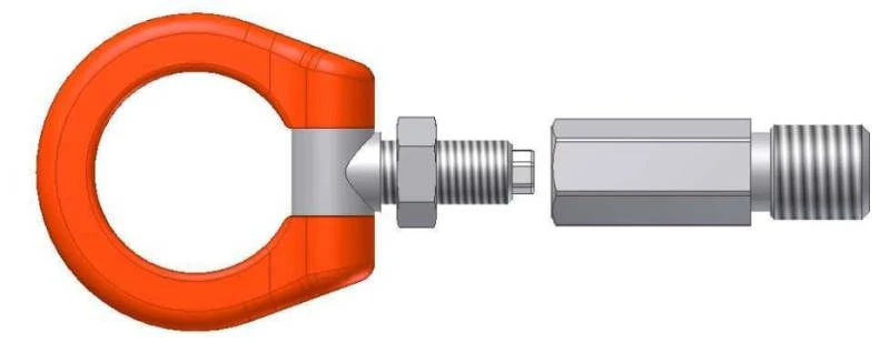 Cusco Tow Hook Swivel Joint Rear for Nissan Fairlady Z / 370Z