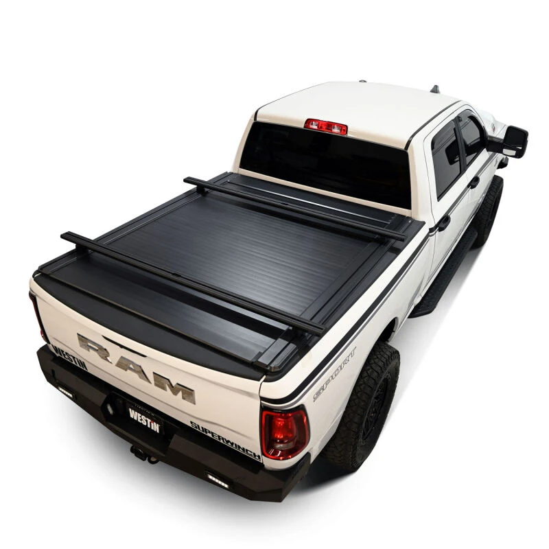 Westin EXP Truck Cap V2 Aluminum Cross Rail - 73in