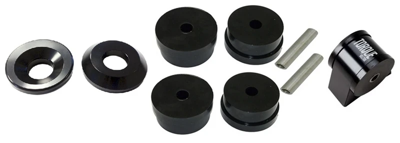 Torque Solution Side/Rear Mount Inserts & Billet Front Engine Mount Combo