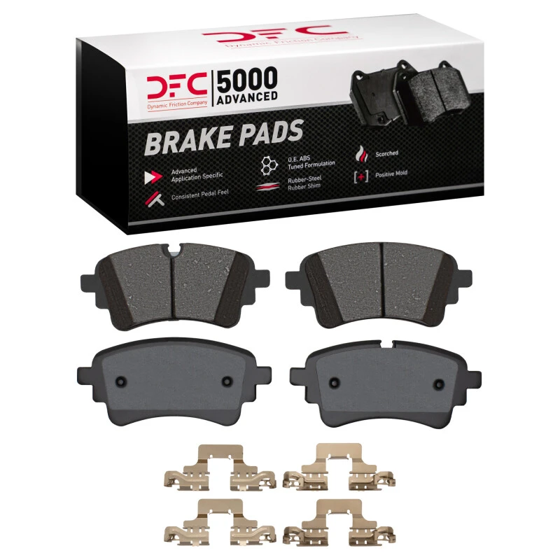 DFC 20-25 Audi A5 Sportback Rear 5000 Advanced Ceramic Brake Pads and Hardware Kit