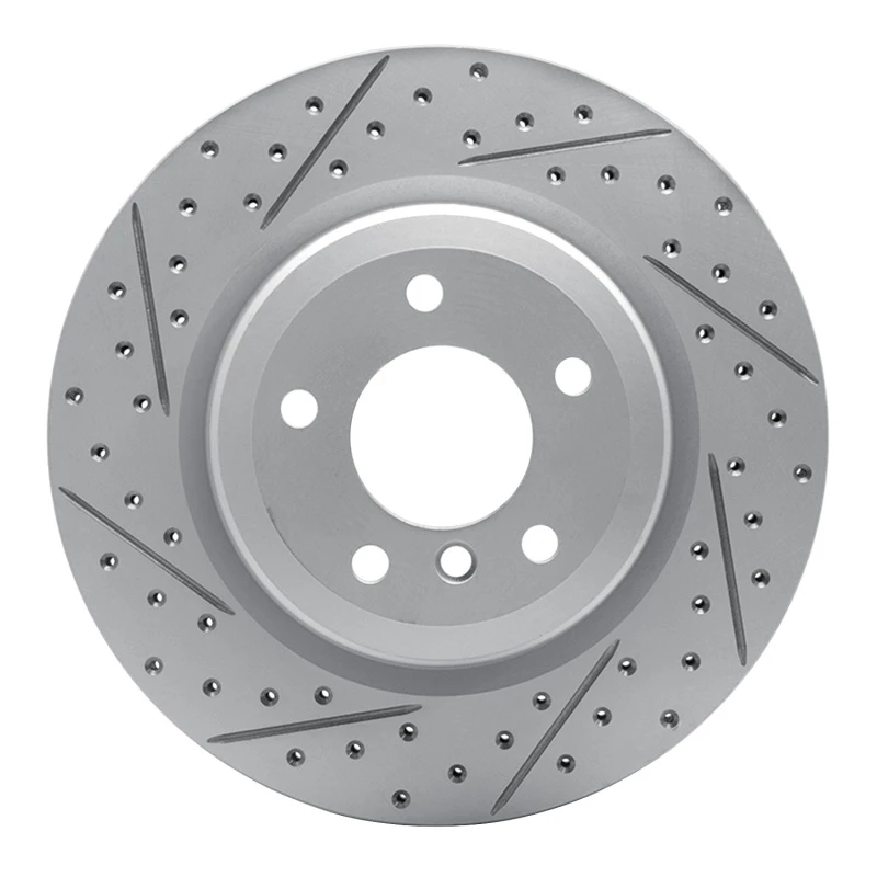 DFC 06-15 BMW 330xi Rear Left Drilled & Slotted Geoperformance Rotor
