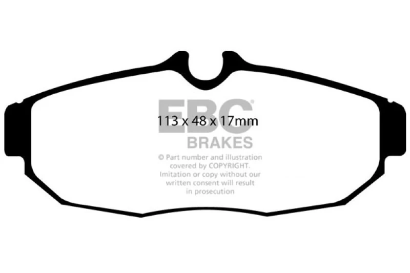 ebc_DP51741NDX-67931f9c1fbac EBC 05-10 Ford Mustang 4.0 Redstuff Rear Brake Pads