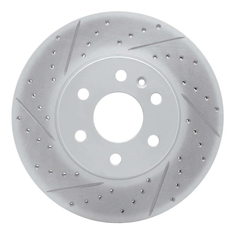 DFC 15-20 Chevrolet Colorado Front Left Drilled & Slotted Geoperformance Rotor