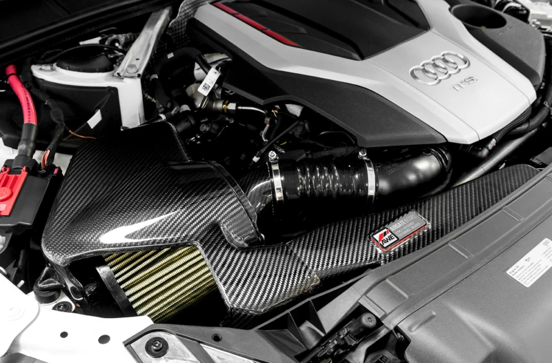 AWE Tuning Audi B9/B9.5 S4/S5/RS5 3.0T Carbon-Faser AirGate Ansaugsystem mit Deckel