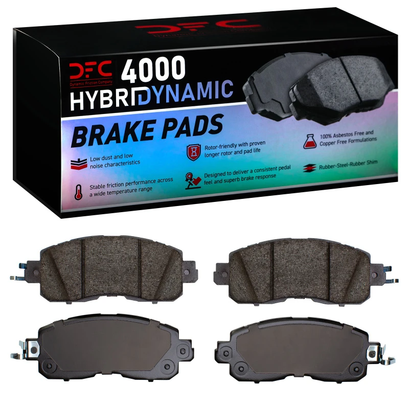 DFC 13-25 Nissan Leaf Front 4000 Hybridynamic Brake Pads