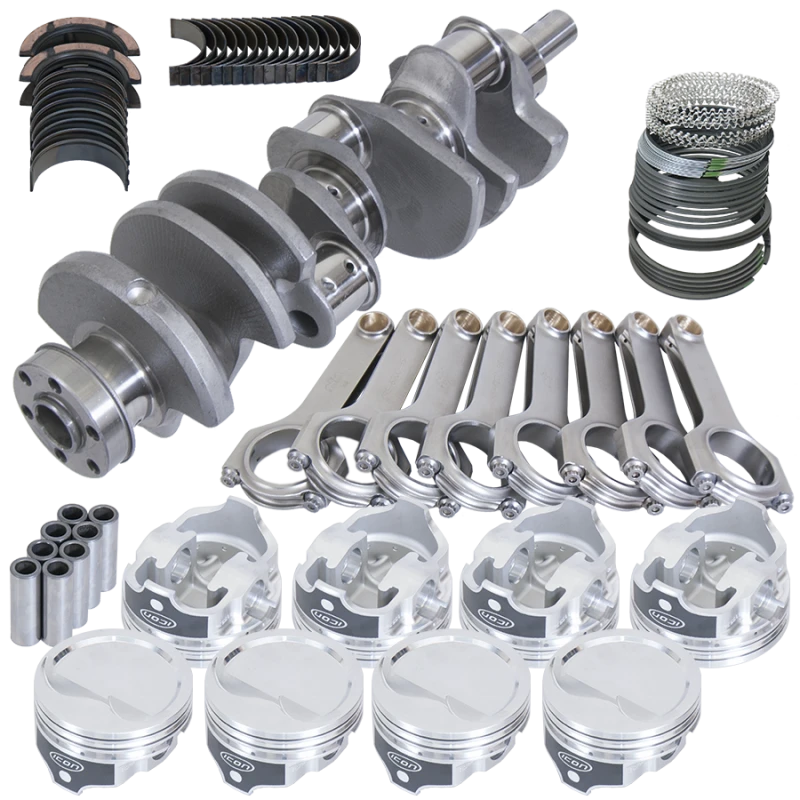 Eagle Ford 351W Rotierende Baugruppe mit 4.000 Zoll Hub und 6.200 Zoll H-Beam Pleuel